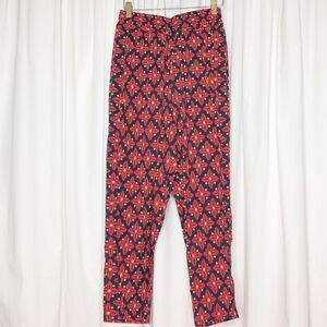 Tucker NYC Julia Pant Sunbird Song in Rayon Jersey Boho Printed Aztec Western